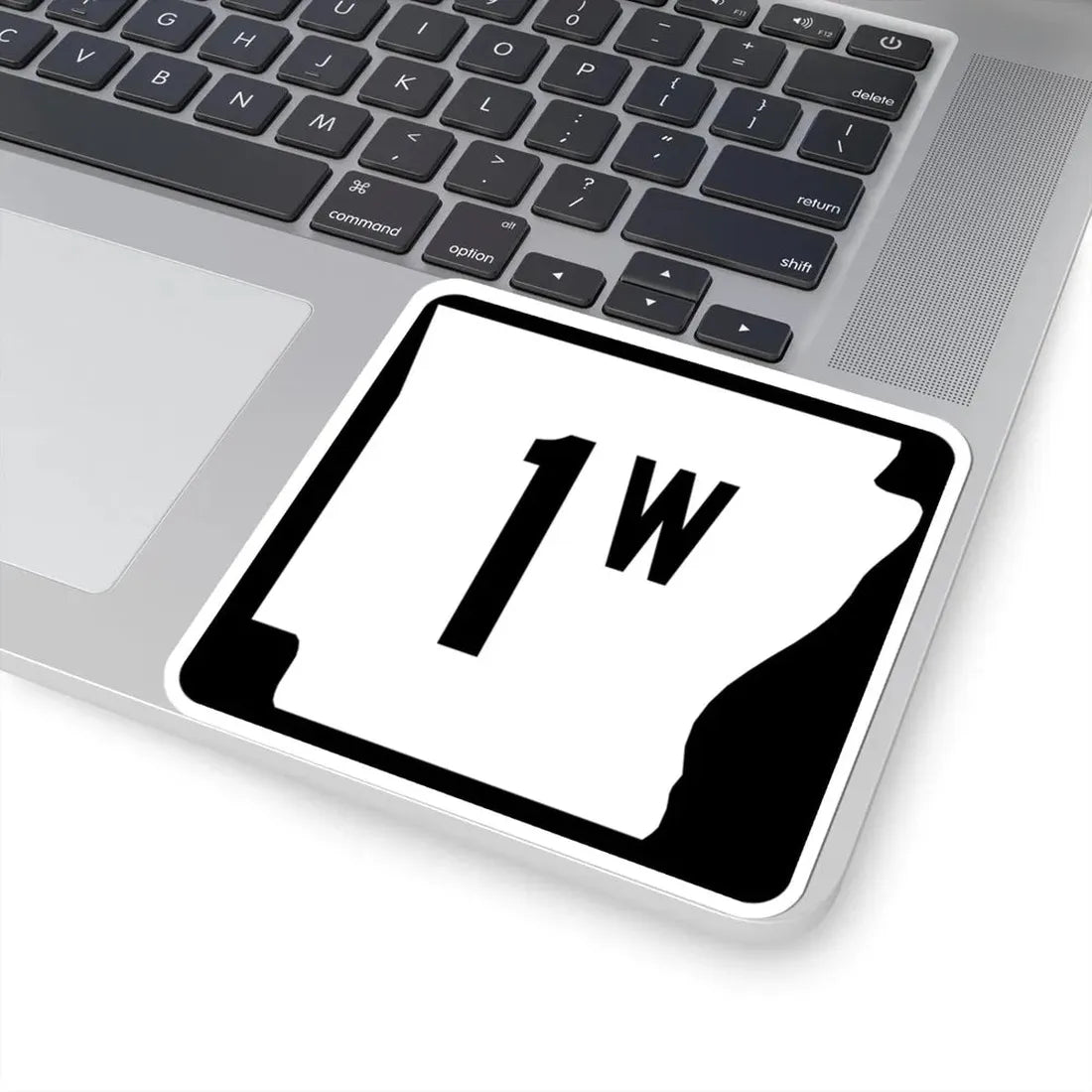 Arkansas 1W (Arkansas) (Road Sign) STICKER Vinyl Kiss-Cut Decal - The Sticker Space