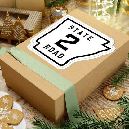 Arkansas 2 1926 (Arkansas) (Road Sign) STICKER Vinyl Kiss-Cut Decal - The Sticker Space