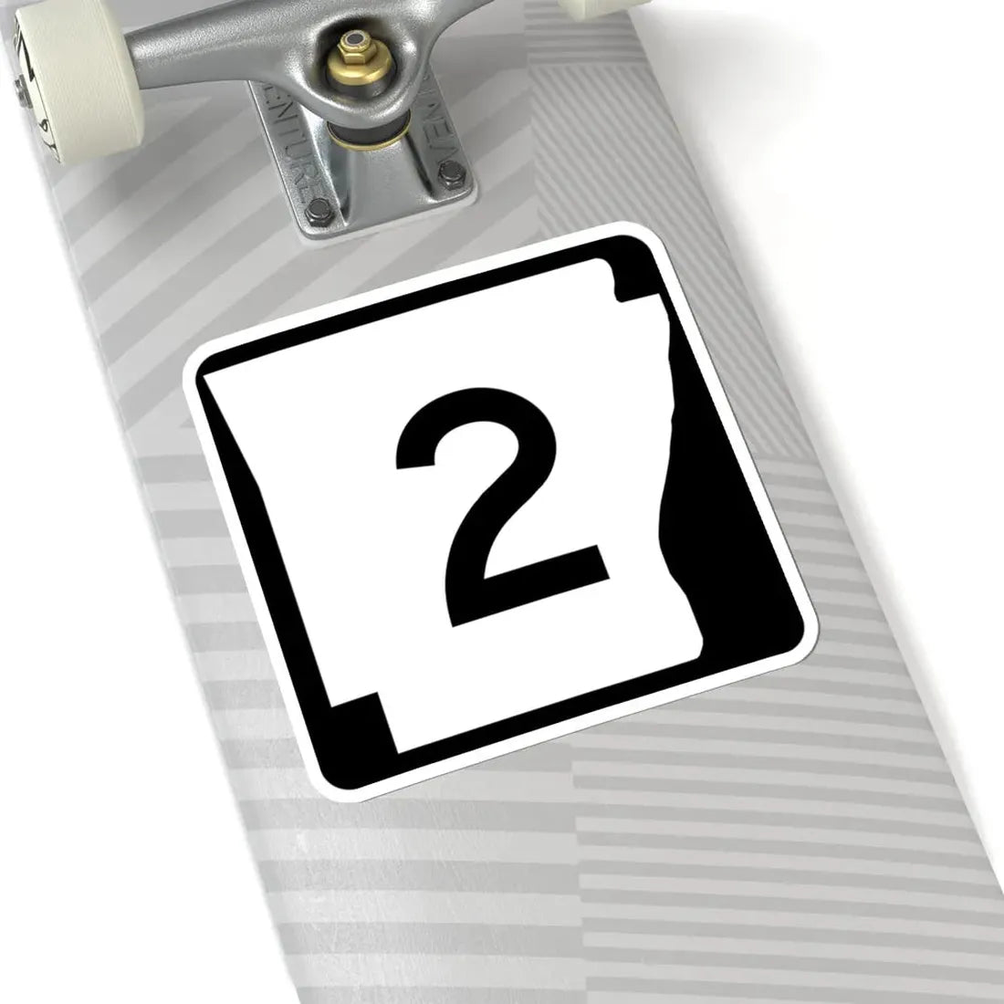 Arkansas 2 (Arkansas) (Road Sign) STICKER Vinyl Kiss-Cut Decal - The Sticker Space