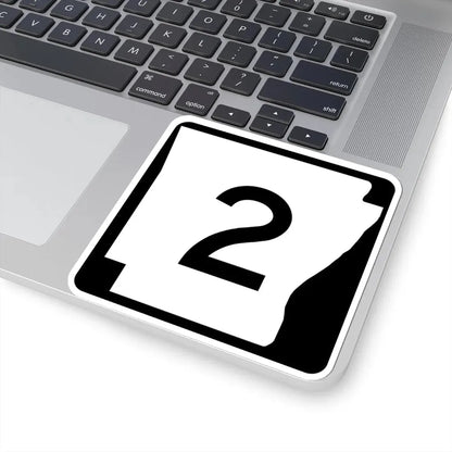 Arkansas 2 (Arkansas) (Road Sign) STICKER Vinyl Kiss-Cut Decal - The Sticker Space