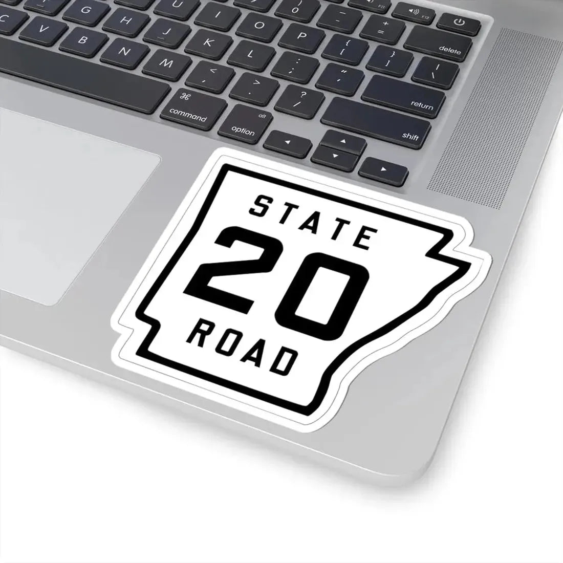 Arkansas 20 1926 (Arkansas) (Road Sign) STICKER Vinyl Kiss-Cut Decal - The Sticker Space