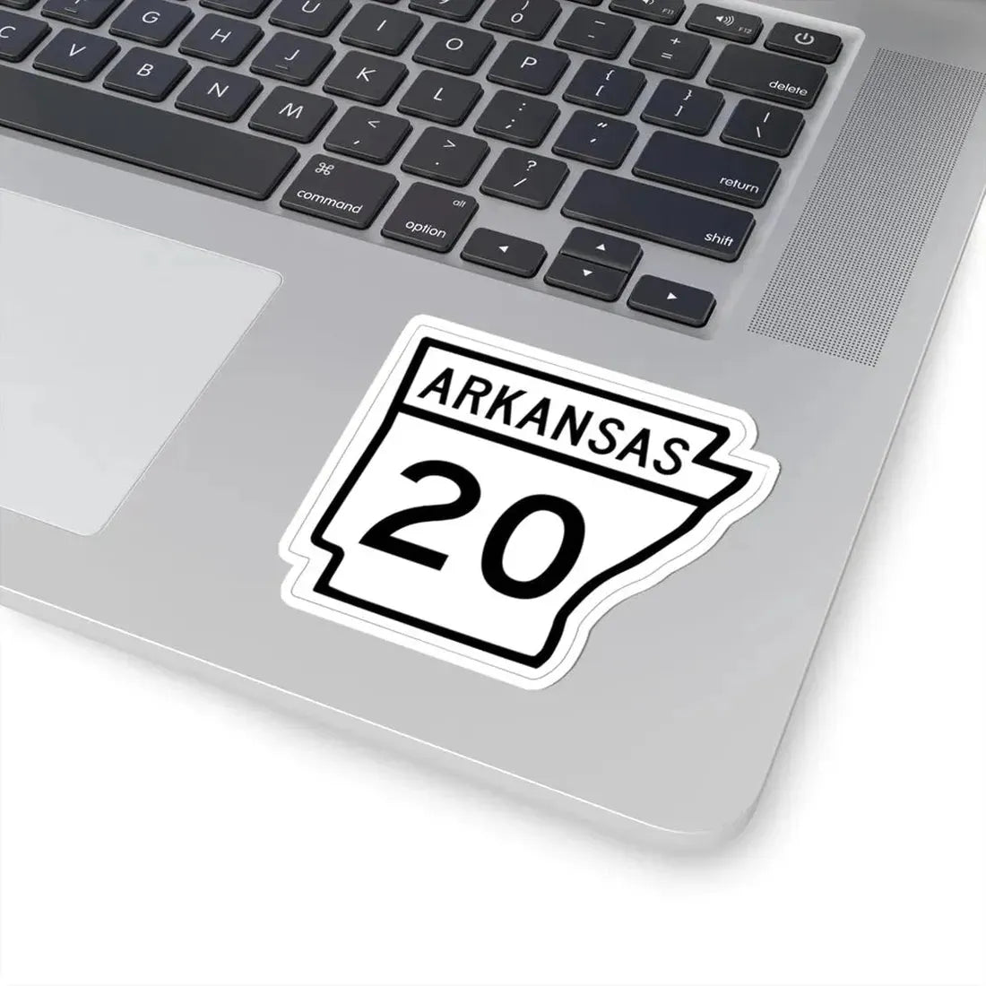 Arkansas 20 1948 (Arkansas) (Road Sign) STICKER Vinyl Kiss-Cut Decal - The Sticker Space