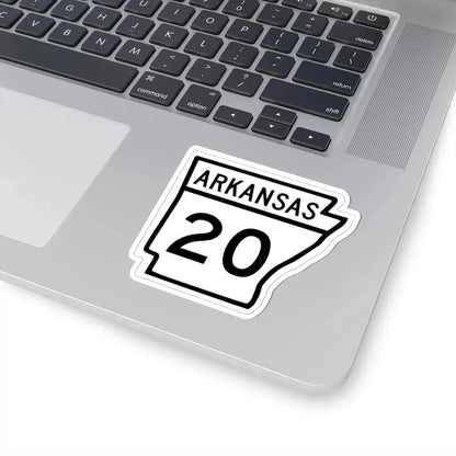 Arkansas 20 1948 (Arkansas) (Road Sign) STICKER Vinyl Kiss-Cut Decal - The Sticker Space