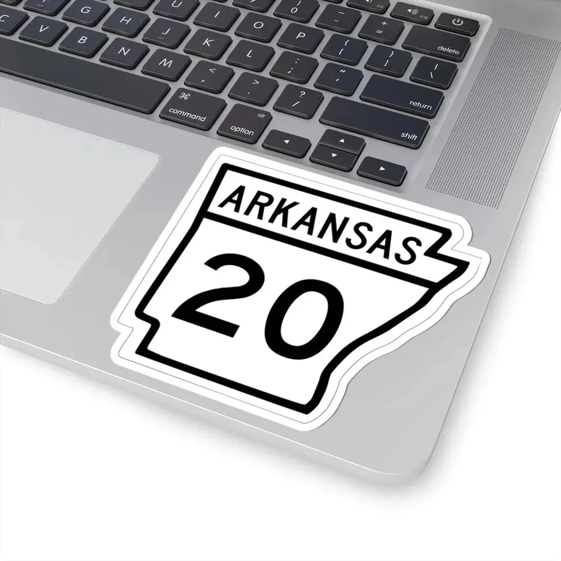 Arkansas 20 1948 (Arkansas) (Road Sign) STICKER Vinyl Kiss-Cut Decal - The Sticker Space