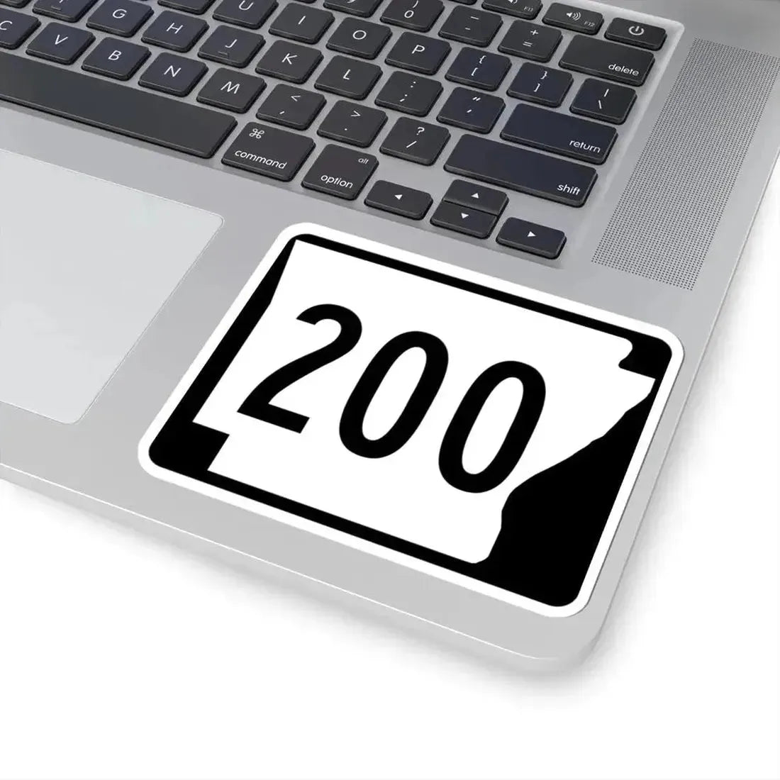 Arkansas 200 (Arkansas) (Road Sign) STICKER Vinyl Kiss-Cut Decal - The Sticker Space