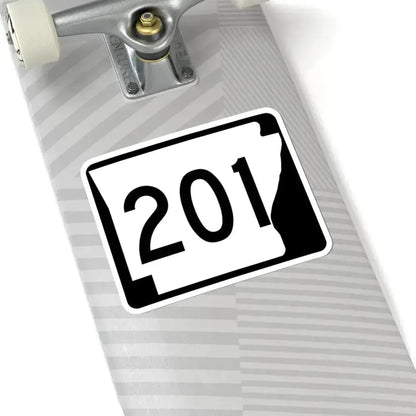 Arkansas 201 (Arkansas) (Road Sign) STICKER Vinyl Kiss-Cut Decal - The Sticker Space