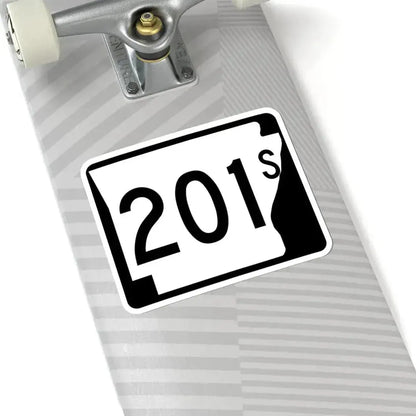 Arkansas 201S (Arkansas) (Road Sign) STICKER Vinyl Kiss-Cut Decal - The Sticker Space