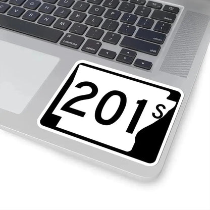 Arkansas 201S (Arkansas) (Road Sign) STICKER Vinyl Kiss-Cut Decal - The Sticker Space