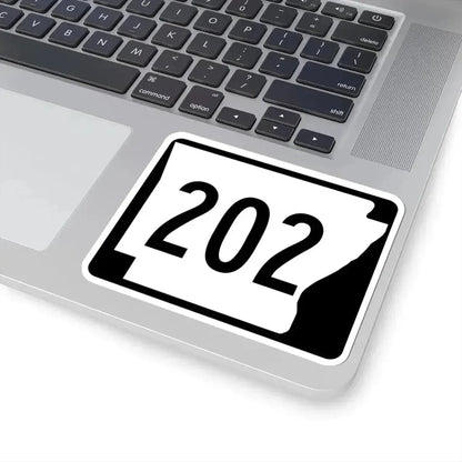 Arkansas 202 (Arkansas) (Road Sign) STICKER Vinyl Kiss-Cut Decal - The Sticker Space