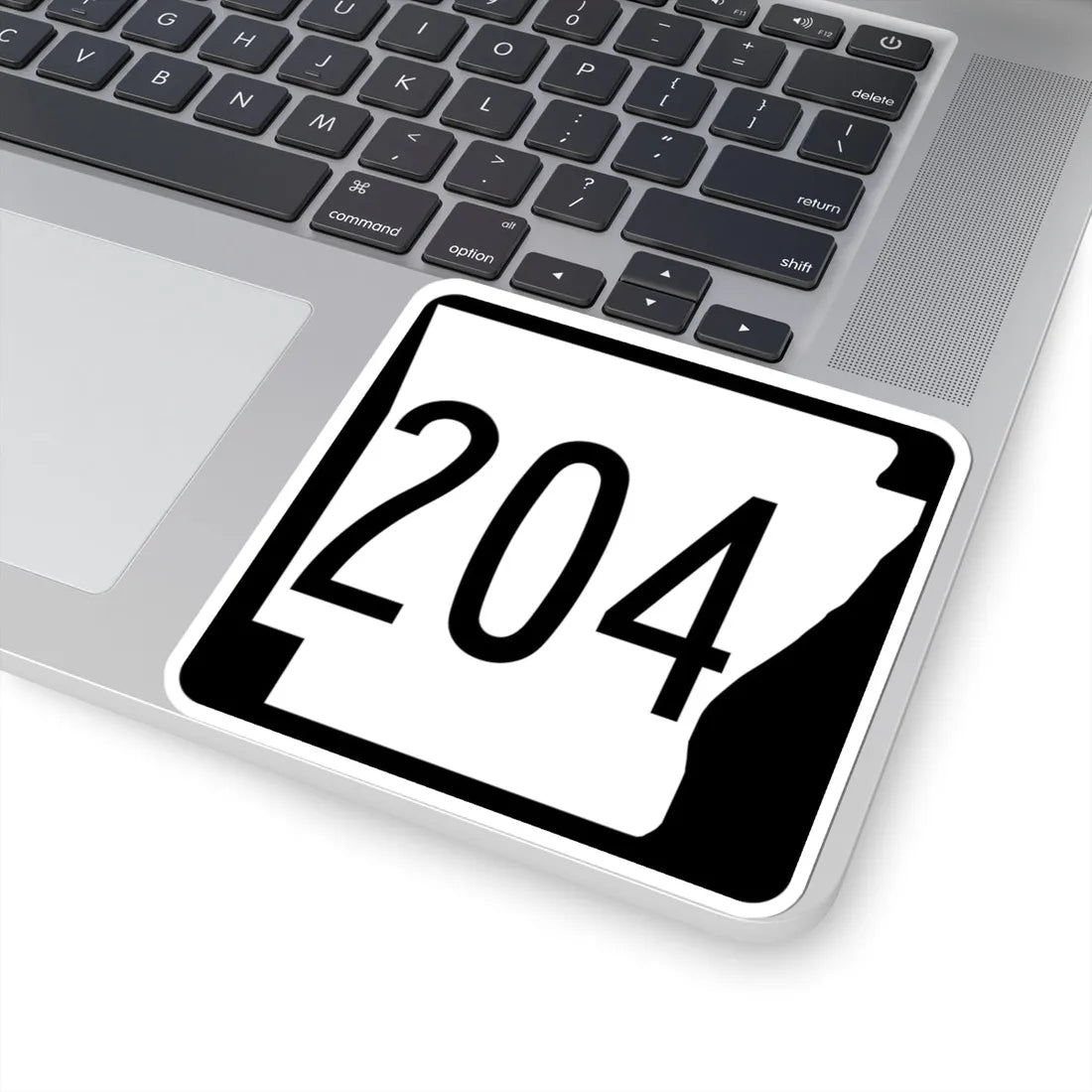 Arkansas 204 1970 (Arkansas) (Road Sign) STICKER Vinyl Kiss-Cut Decal - The Sticker Space