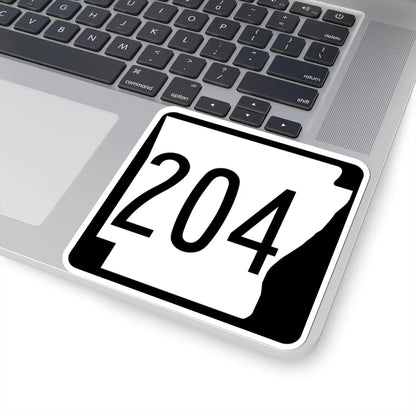 Arkansas 204 1970 (Arkansas) (Road Sign) STICKER Vinyl Kiss-Cut Decal - The Sticker Space