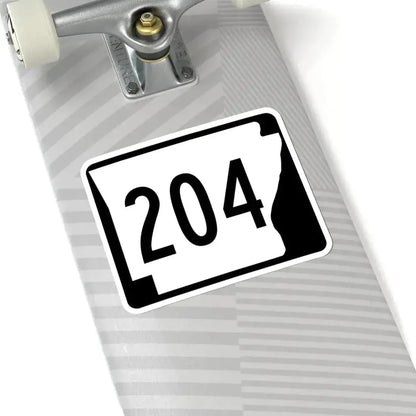 Arkansas 204 (Arkansas) (Road Sign) STICKER Vinyl Kiss-Cut Decal - The Sticker Space