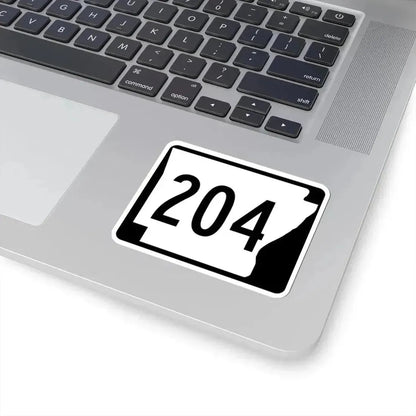 Arkansas 204 (Arkansas) (Road Sign) STICKER Vinyl Kiss-Cut Decal - The Sticker Space