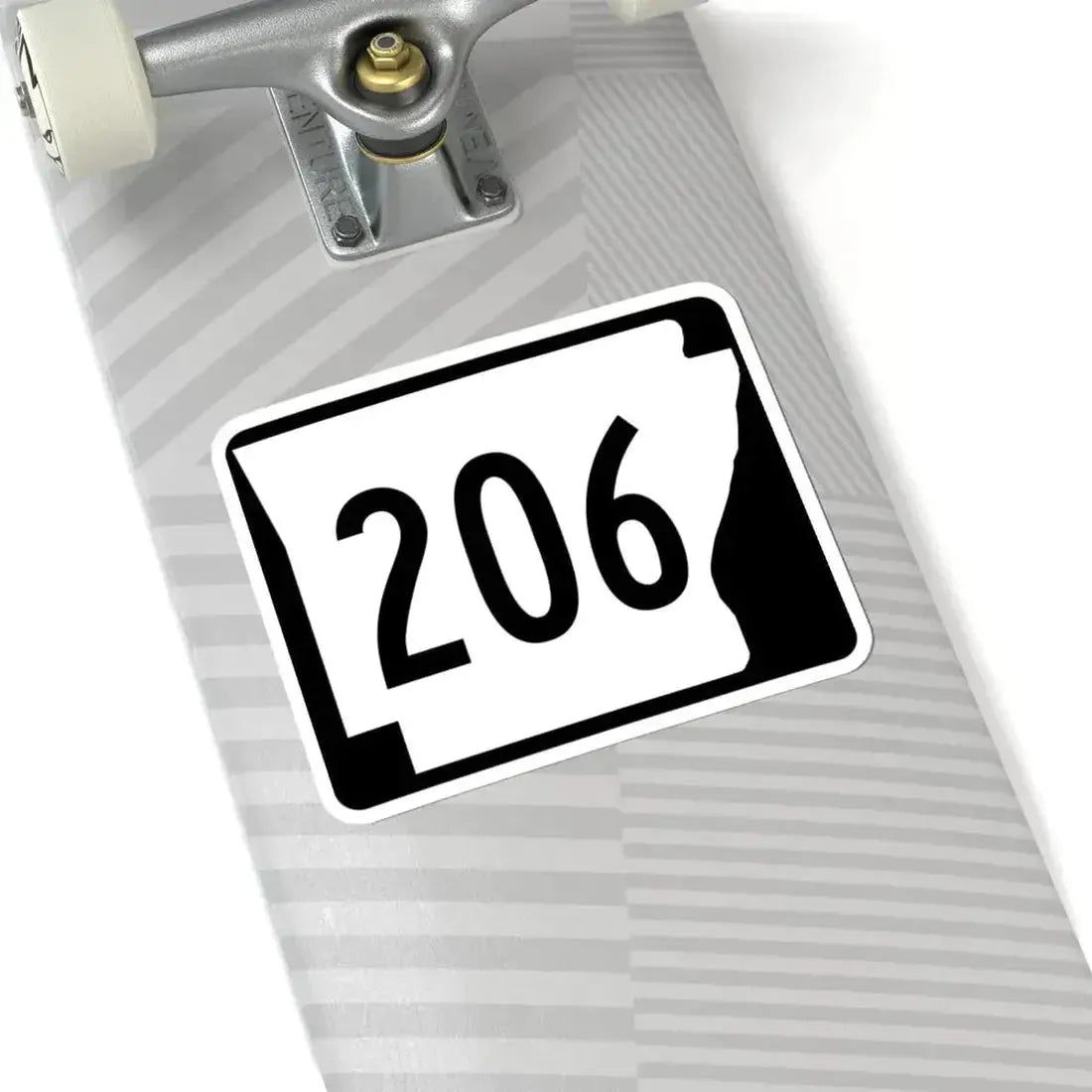 Arkansas 206 (Arkansas) (Road Sign) STICKER Vinyl Kiss-Cut Decal - The Sticker Space