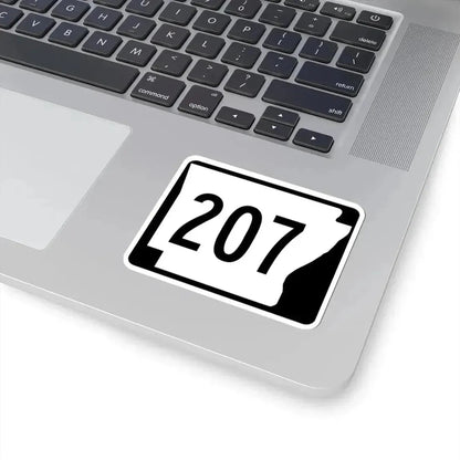 Arkansas 207 (Arkansas) (Road Sign) STICKER Vinyl Kiss-Cut Decal - The Sticker Space