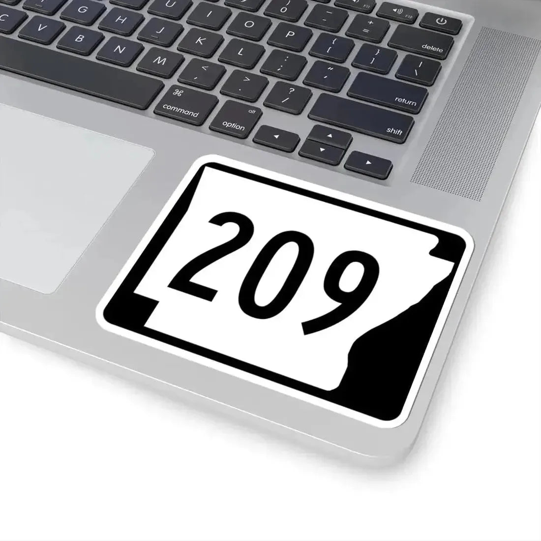 Arkansas 209 (Arkansas) (Road Sign) STICKER Vinyl Kiss-Cut Decal - The Sticker Space