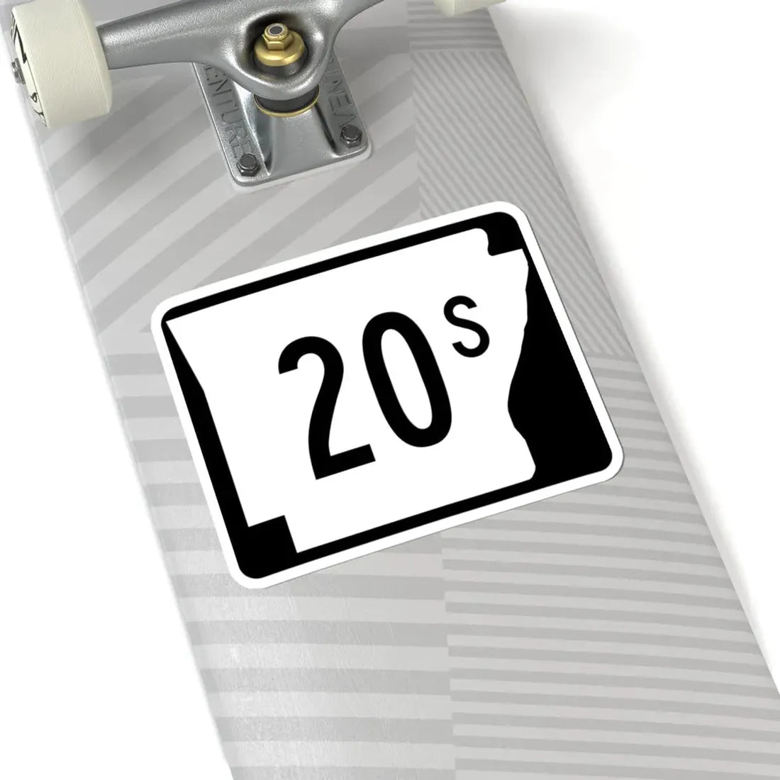 Arkansas 20S (Arkansas) (Road Sign) STICKER Vinyl Kiss-Cut Decal - The Sticker Space