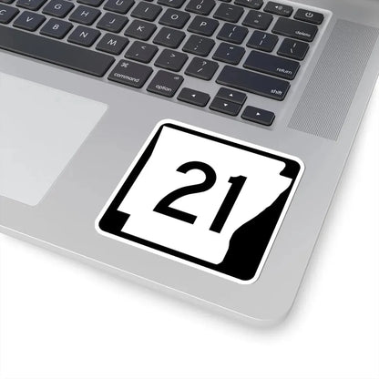 Arkansas 21 (Arkansas) (Road Sign) STICKER Vinyl Kiss-Cut Decal - The Sticker Space