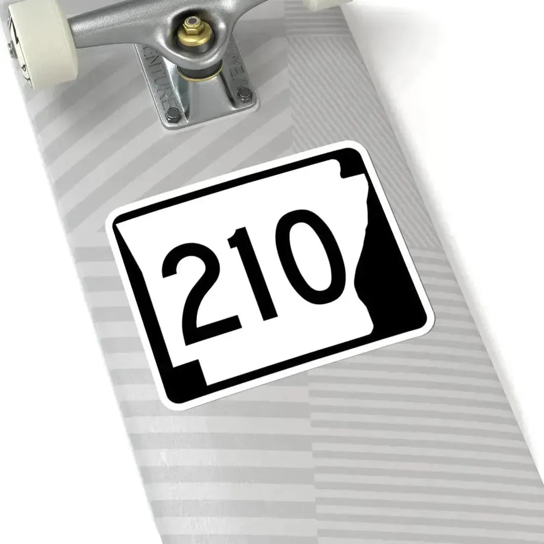 Arkansas 210 (Arkansas) (Road Sign) STICKER Vinyl Kiss-Cut Decal - The Sticker Space