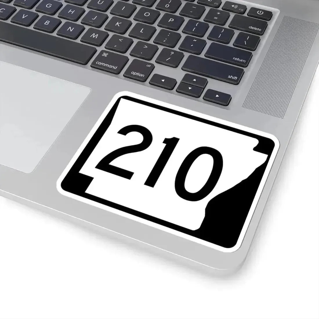 Arkansas 210 (Arkansas) (Road Sign) STICKER Vinyl Kiss-Cut Decal - The Sticker Space