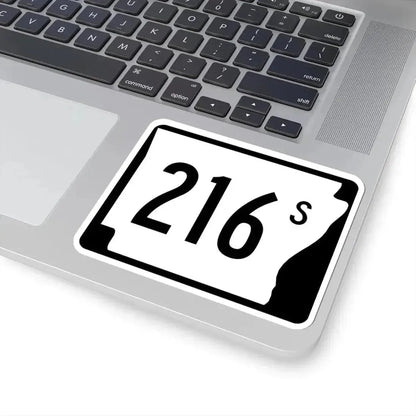 Arkansas 216S (Arkansas) (Road Sign) STICKER Vinyl Kiss-Cut Decal - The Sticker Space