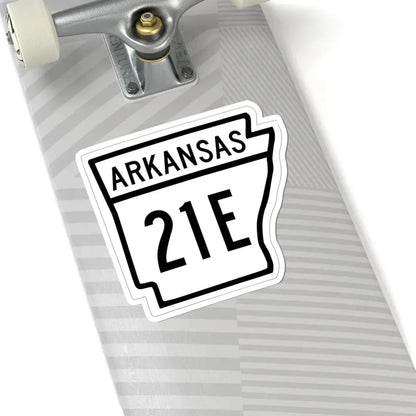Arkansas 21E 1948 (Arkansas) (Road Sign) STICKER Vinyl Kiss-Cut Decal - The Sticker Space