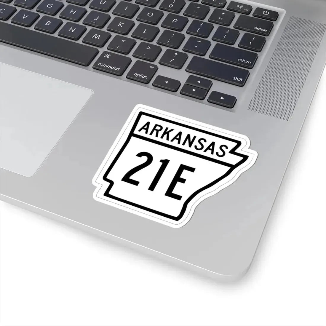 Arkansas 21E 1948 (Arkansas) (Road Sign) STICKER Vinyl Kiss-Cut Decal - The Sticker Space