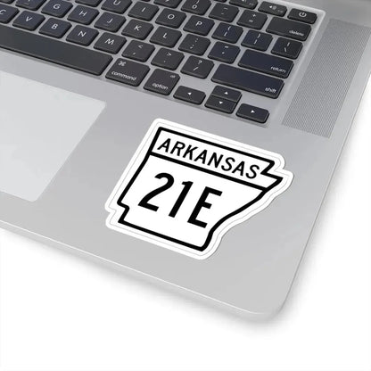 Arkansas 21E 1948 (Arkansas) (Road Sign) STICKER Vinyl Kiss-Cut Decal - The Sticker Space