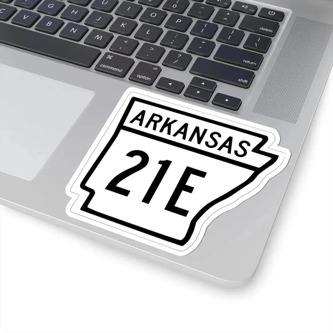 Arkansas 21E 1948 (Arkansas) (Road Sign) STICKER Vinyl Kiss-Cut Decal - The Sticker Space