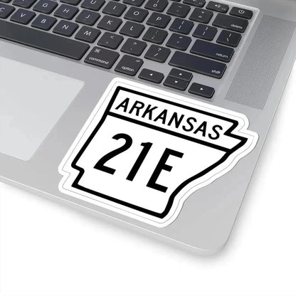 Arkansas 21E 1948 (Arkansas) (Road Sign) STICKER Vinyl Kiss-Cut Decal - The Sticker Space