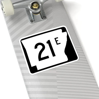 Arkansas 21E (Arkansas) (Road Sign) STICKER Vinyl Kiss-Cut Decal - The Sticker Space