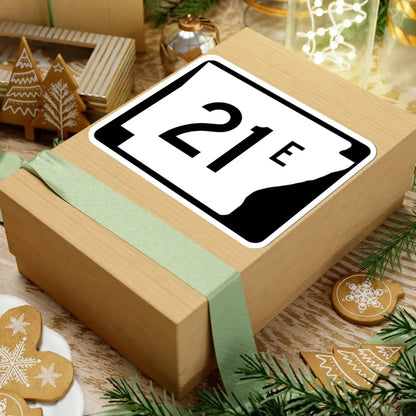 Arkansas 21E (Arkansas) (Road Sign) STICKER Vinyl Kiss-Cut Decal - The Sticker Space