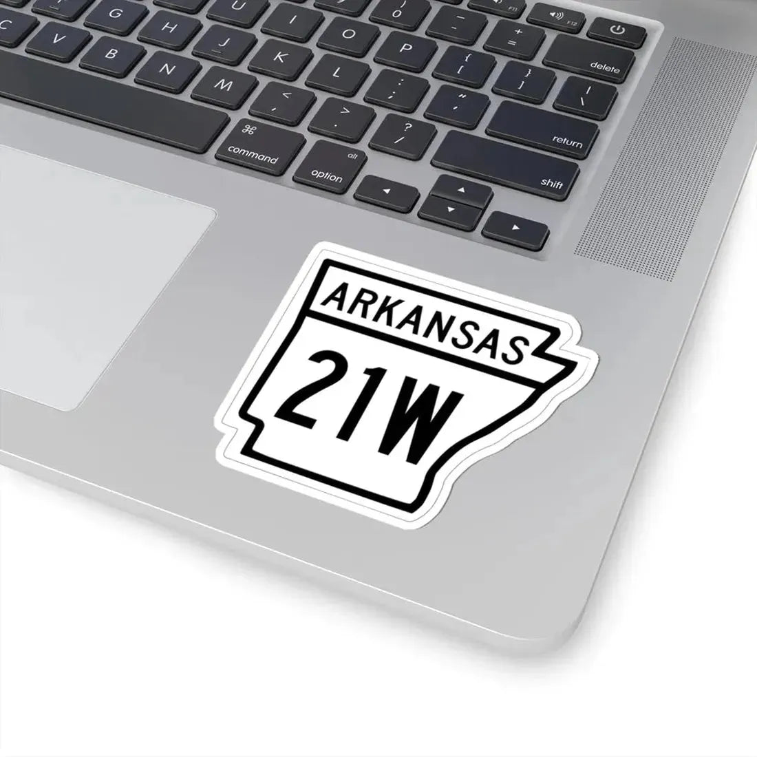 Arkansas 21W 1948 (Arkansas) (Road Sign) STICKER Vinyl Kiss-Cut Decal - The Sticker Space
