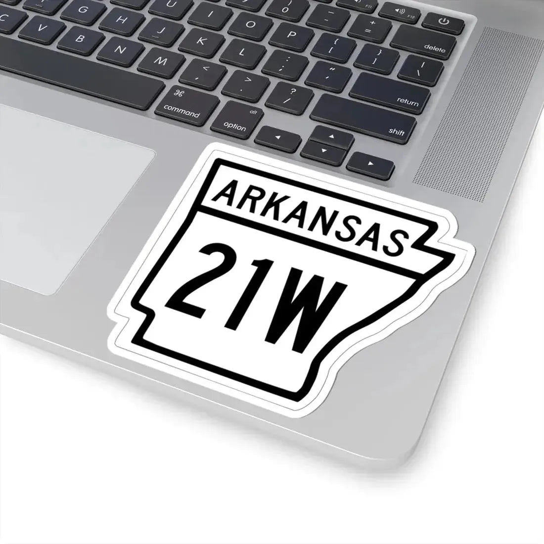 Arkansas 21W 1948 (Arkansas) (Road Sign) STICKER Vinyl Kiss-Cut Decal - The Sticker Space