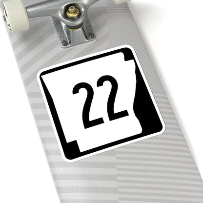 Arkansas 22 (Arkansas) (Road Sign) STICKER Vinyl Kiss-Cut Decal - The Sticker Space