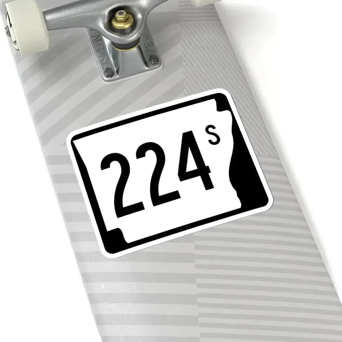 Arkansas 224S (Arkansas) (Road Sign) STICKER Vinyl Kiss-Cut Decal - The Sticker Space