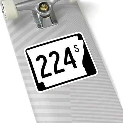 Arkansas 224S (Arkansas) (Road Sign) STICKER Vinyl Kiss-Cut Decal - The Sticker Space