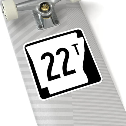 Arkansas 22T (Arkansas) (Road Sign) STICKER Vinyl Kiss-Cut Decal - The Sticker Space