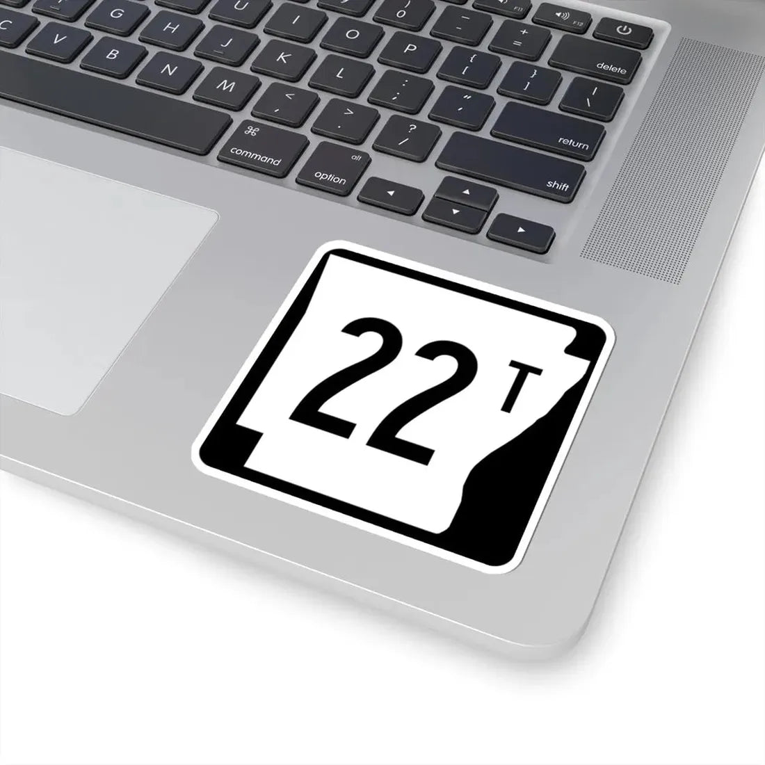 Arkansas 22T (Arkansas) (Road Sign) STICKER Vinyl Kiss-Cut Decal - The Sticker Space