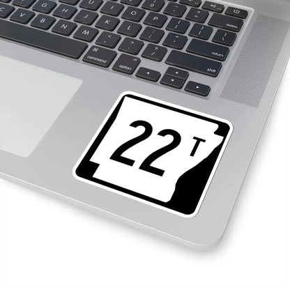 Arkansas 22T (Arkansas) (Road Sign) STICKER Vinyl Kiss-Cut Decal - The Sticker Space