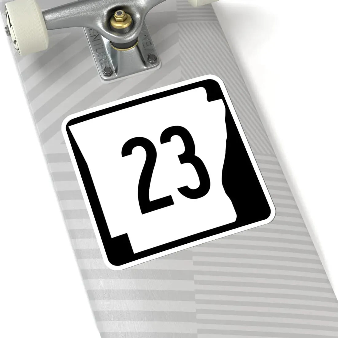 Arkansas 23 (Arkansas) (Road Sign) STICKER Vinyl Kiss-Cut Decal - The Sticker Space