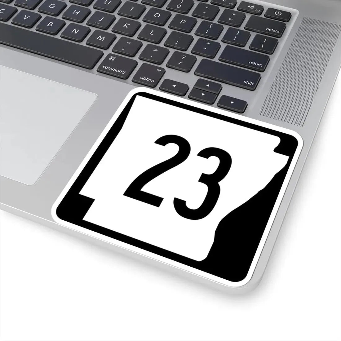 Arkansas 23 (Arkansas) (Road Sign) STICKER Vinyl Kiss-Cut Decal - The Sticker Space