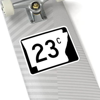 Arkansas 23C (Arkansas) (Road Sign) STICKER Vinyl Kiss-Cut Decal - The Sticker Space