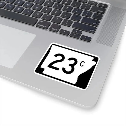 Arkansas 23C (Arkansas) (Road Sign) STICKER Vinyl Kiss-Cut Decal - The Sticker Space