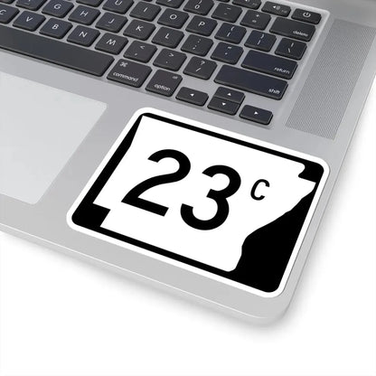 Arkansas 23C (Arkansas) (Road Sign) STICKER Vinyl Kiss-Cut Decal - The Sticker Space