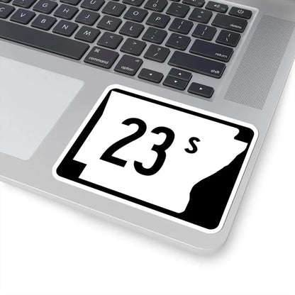 Arkansas 23S (Arkansas) (Road Sign) STICKER Vinyl Kiss-Cut Decal - The Sticker Space