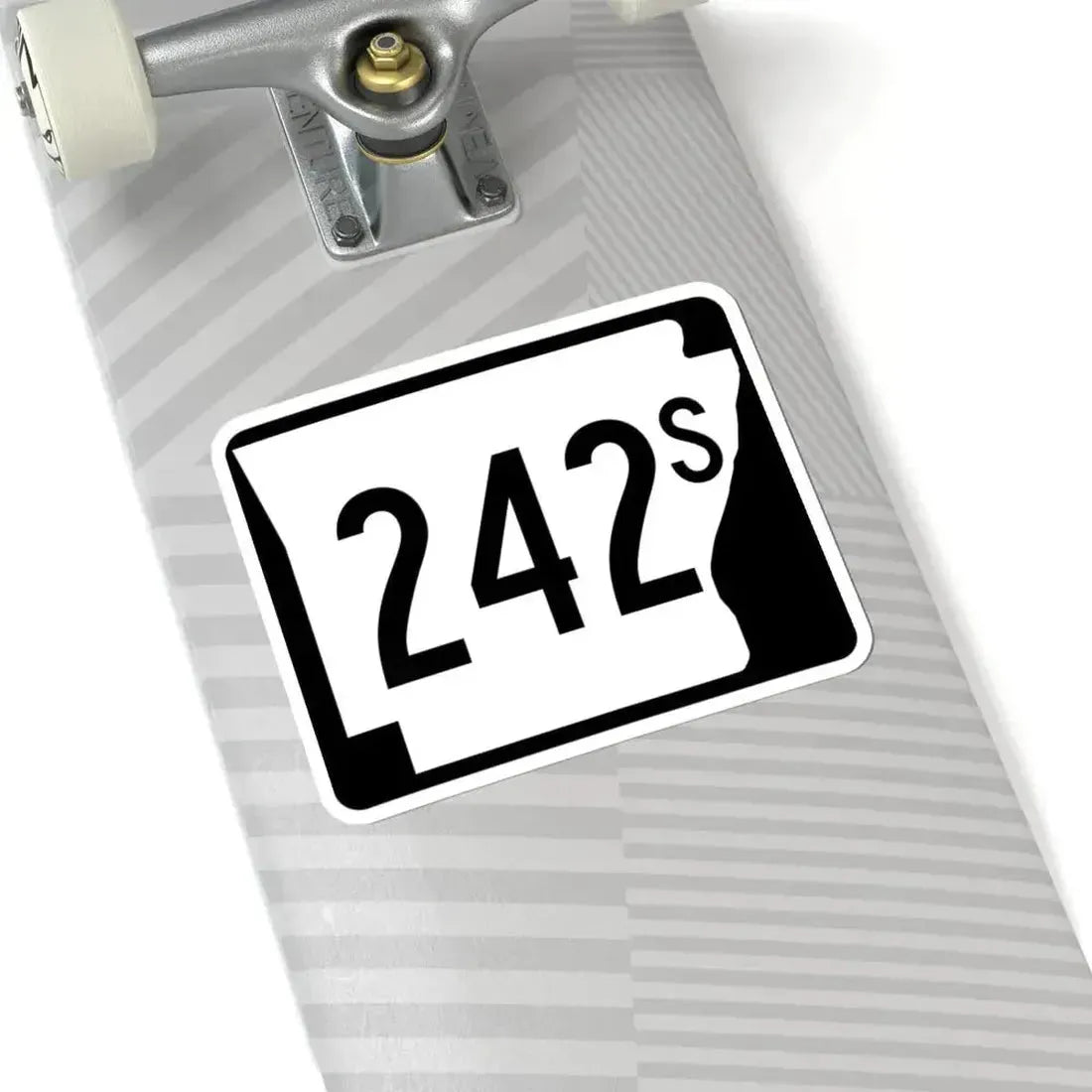 Arkansas 242S (Arkansas) (Road Sign) STICKER Vinyl Kiss-Cut Decal - The Sticker Space