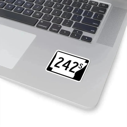 Arkansas 242S (Arkansas) (Road Sign) STICKER Vinyl Kiss-Cut Decal - The Sticker Space