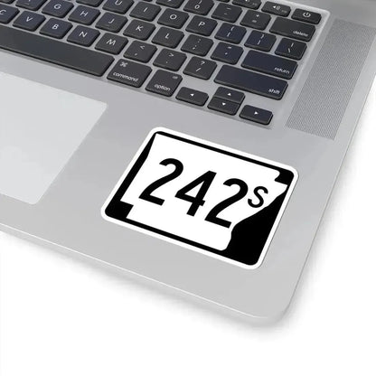Arkansas 242S (Arkansas) (Road Sign) STICKER Vinyl Kiss-Cut Decal - The Sticker Space