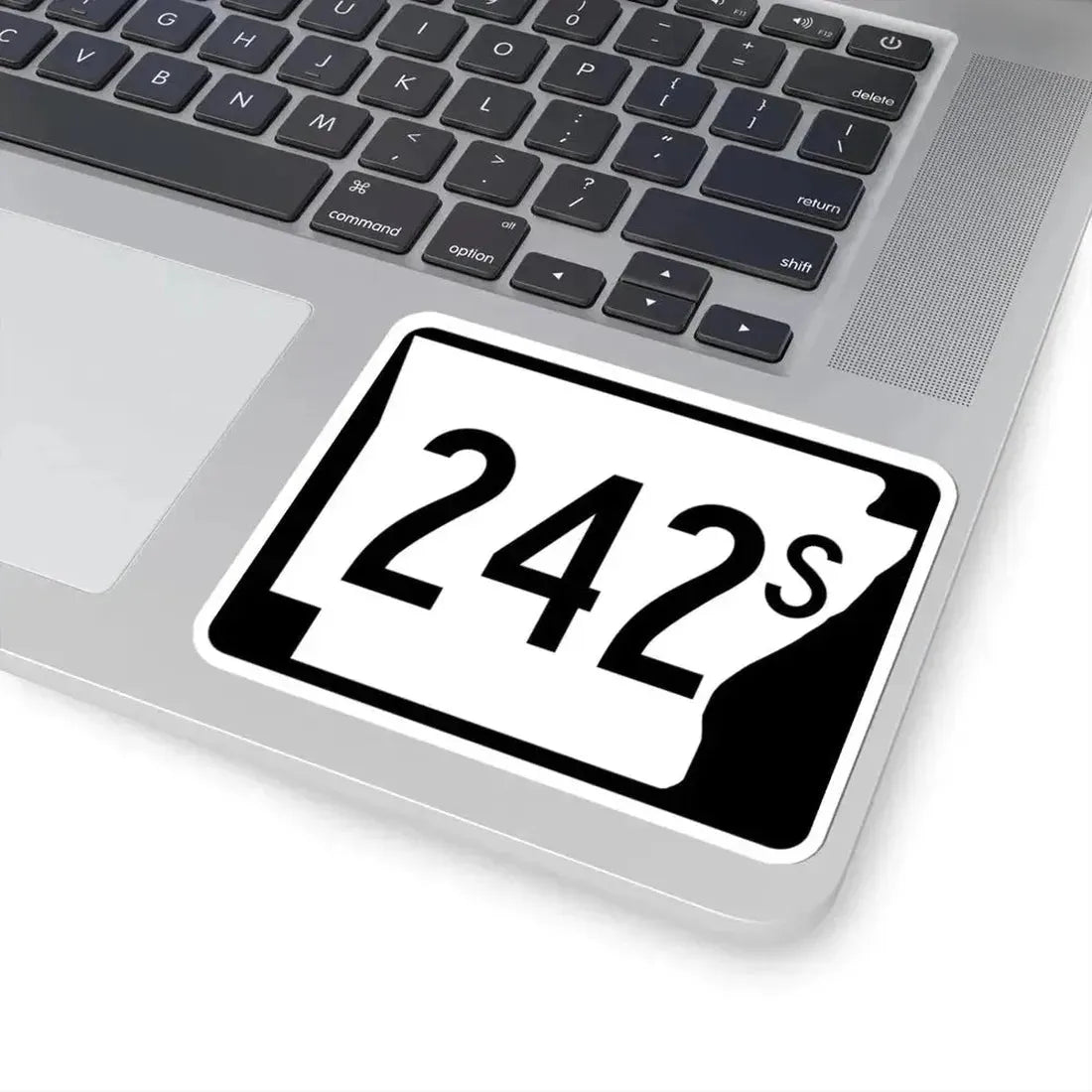 Arkansas 242S (Arkansas) (Road Sign) STICKER Vinyl Kiss-Cut Decal - The Sticker Space